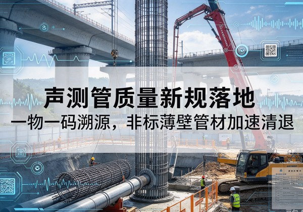 长子声测管质量新规落地，一物一码溯源，非标薄壁管材加速清退