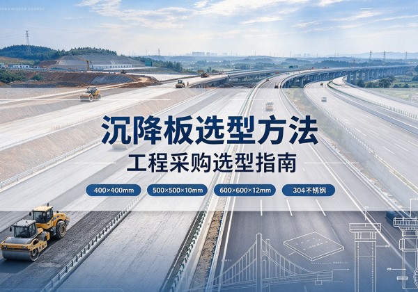 长子沉降板选择方法