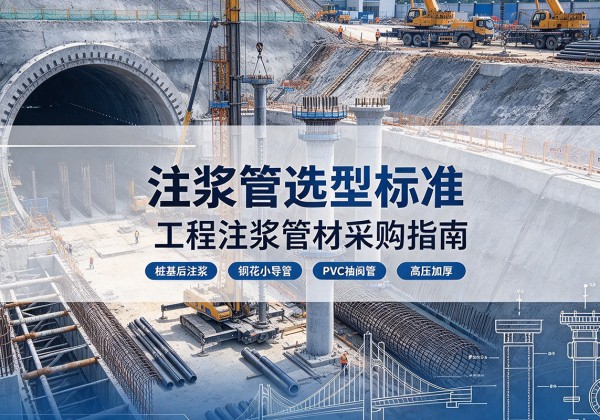 长子注浆管选型标准